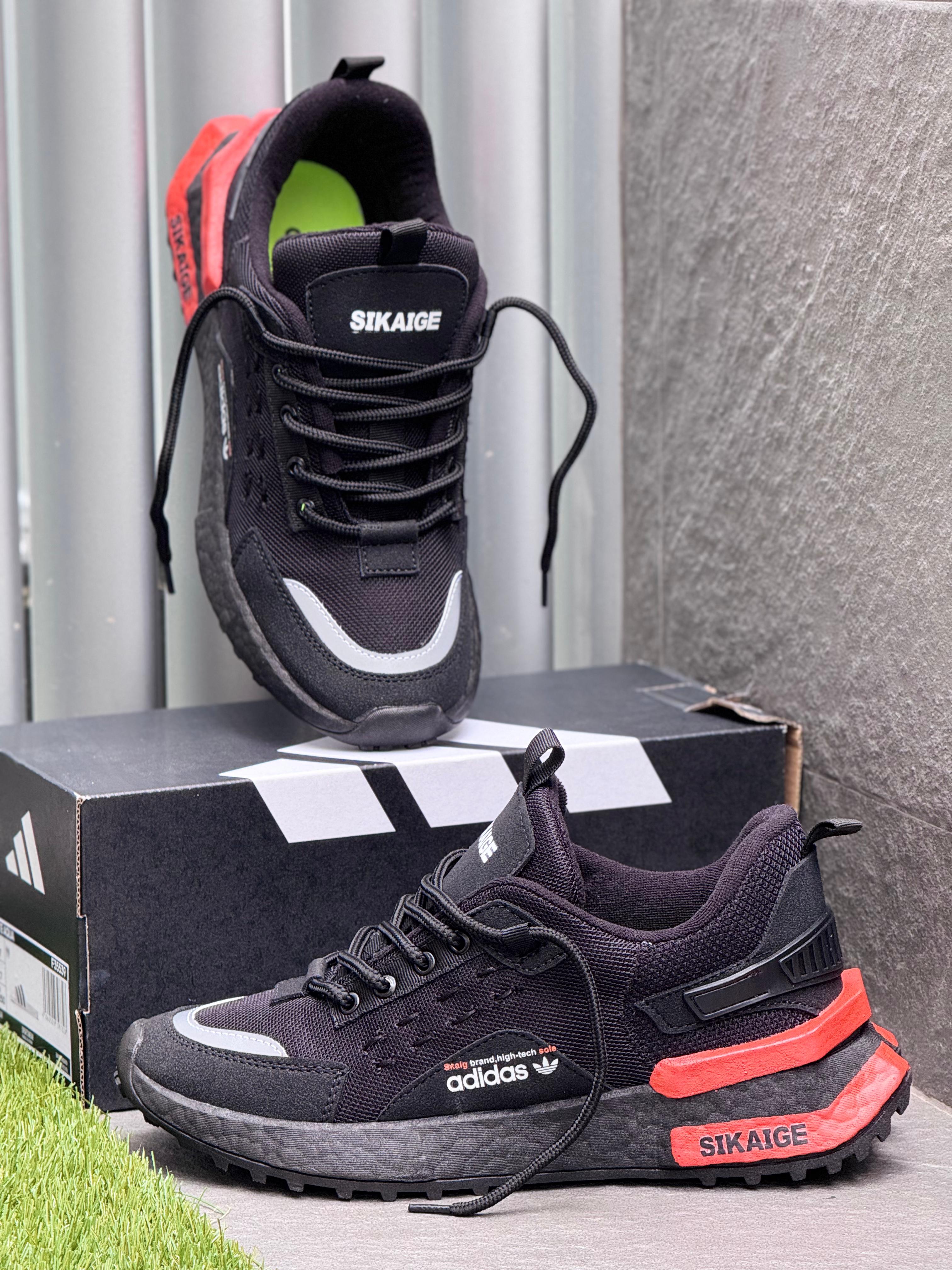 TENIS SIKAIGE NEGRO X NARANJA