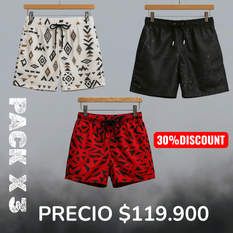 PANTALONETAS PACK X 3