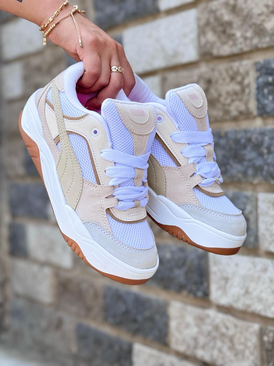 PUMA DAMA BLANCO X BEIS