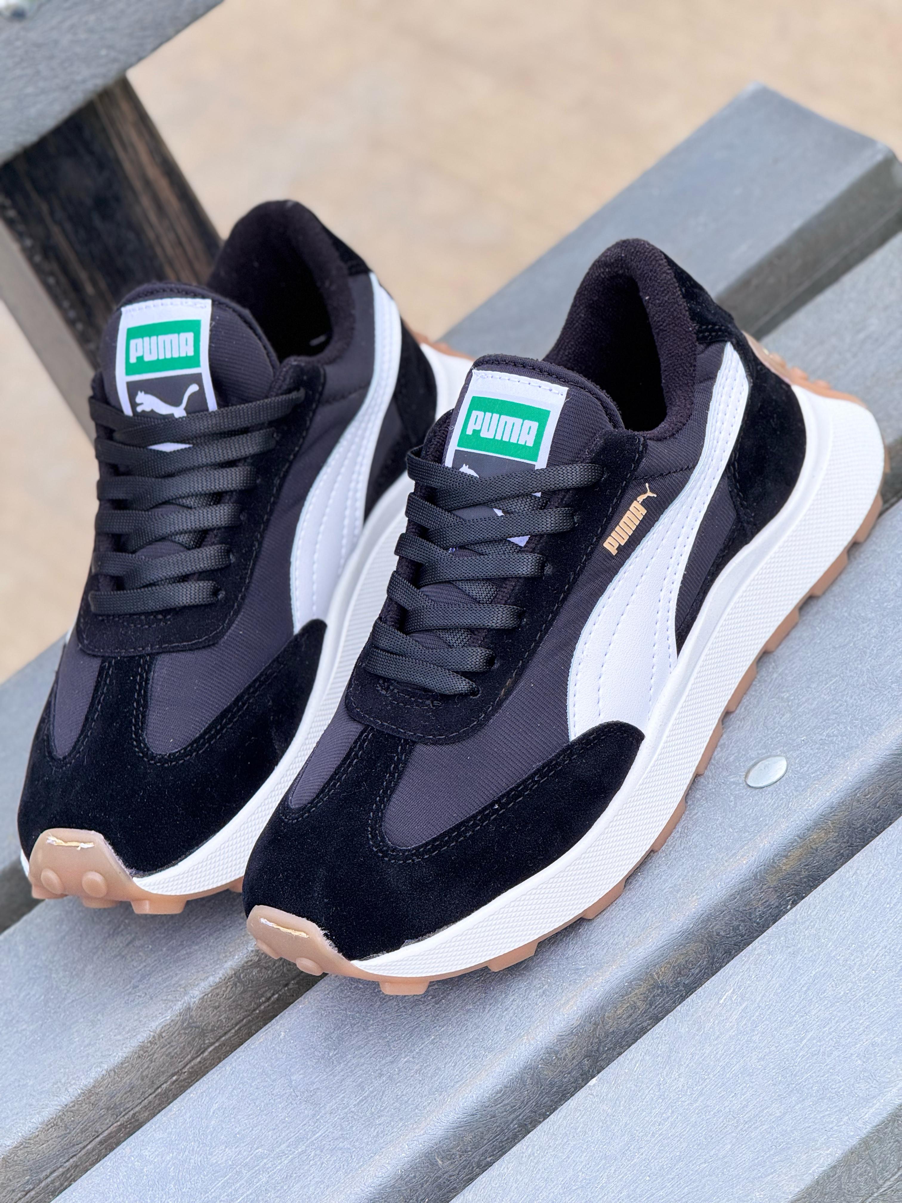 PUMA R78  NEGRO